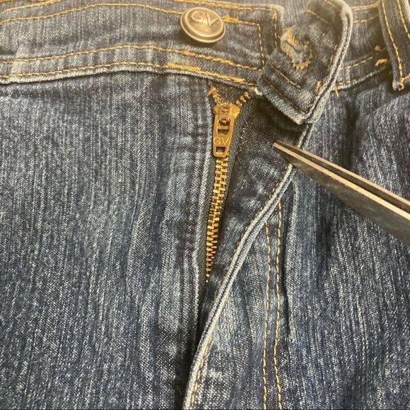 GLORIA VANDERBILT Amanda Jeans Size 14 Blue High Rise - Picture 9 of 14